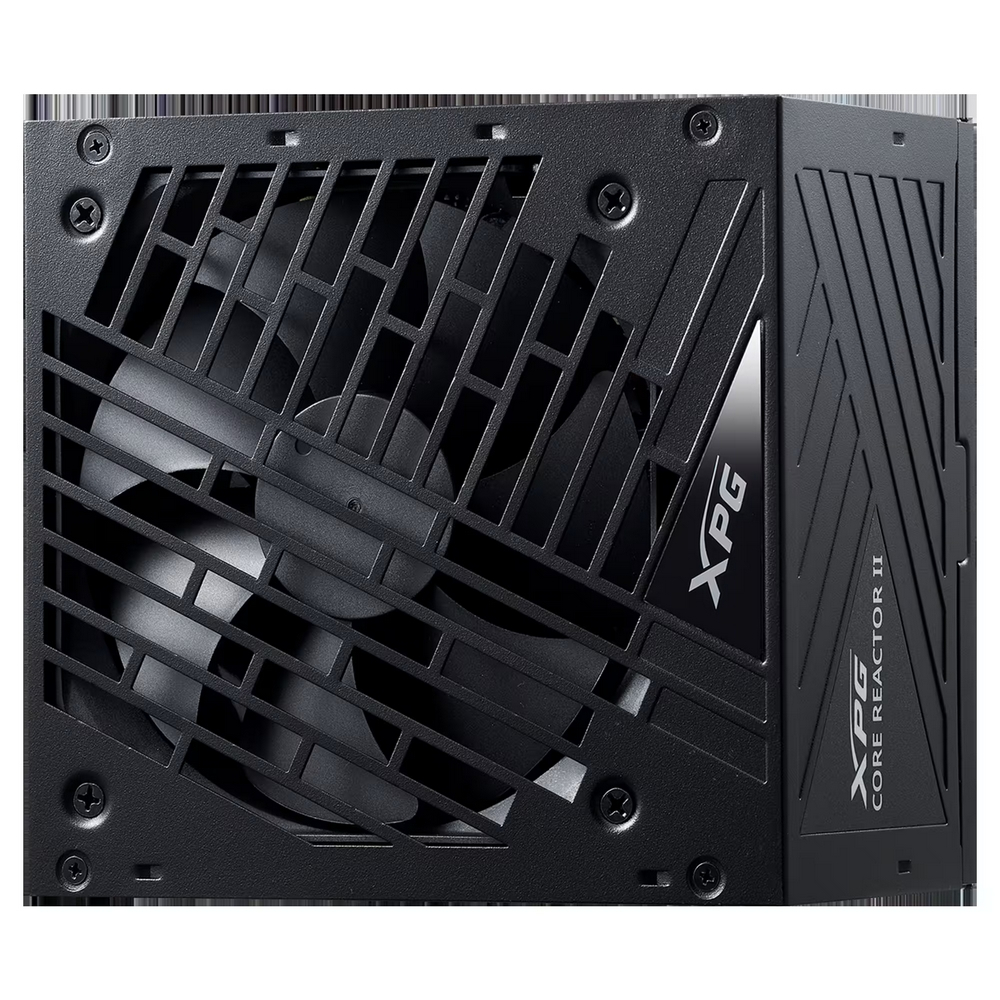 XPG CORE REACTOR II, Negro, 80+ Gold, Full Modular, 1000W, ATX 24x1, EPS 8x2, PCIE 6+2x8, MOLEXx3, 12VHPWR(12+4)x1, SATAx9, Condensador 100% Japonés, 10 Años de Garantía Limitada XPG CORE REACTOR II, Negro, 80+ Gold, Full Modular, 1000W, ATX 24x1, EPS 8x2, PCIE 6+2x8, MOLEXx3, 12VHPWR(12+4)x1, SATAx9, Condensador 100% Japonés, 10 Años de Garantía Limitada