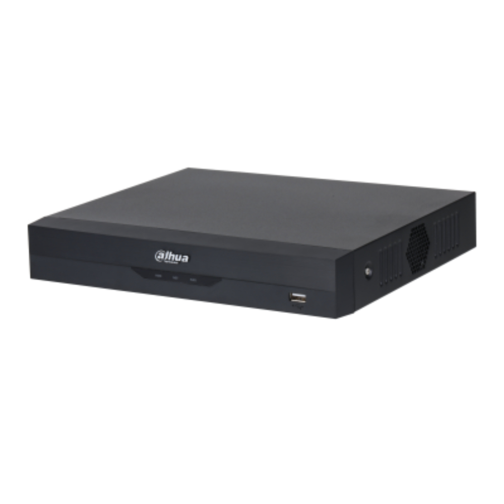 Grabador DVR Penta-brid 8 canales analógicos+ hasta 12 IP (6 MP máx.)/Funciones AI SMD Plus, Perimeter Protection, Face Recognition, AcuPick/Compresión AI Coding, Smart H.265+/H.265/Almacenamiento soporta hasta 16 TB/ 1 bahia/No incluye DD Grabador DVR Penta-brid 8 canales analógicos+ hasta 12 IP (6 MP máx.)/Funciones AI SMD Plus, Perimeter Protection, Face Recognition, AcuPick/Compresión AI Coding, Smart H.265+/H.265/Almacenamiento soporta hasta 16 TB/ 1 bahia/No incluye DD