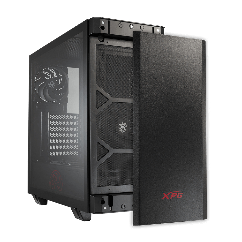 XPG INVADER X MINI, Negro, ATX Torre Media, 3.5incx2, I/O:USB-Cx1, USBx2, HD Audiox1, Resetx1, Powerx1,Ventilador ARGB Invertido: (Topx2, Speratex2), Ventilador:(Rearx1), 2 Años de Garantía XPG INVADER X MINI, Negro, ATX Torre Media, 3.5incx2, I/O:USB-Cx1, USBx2, HD Audiox1, Resetx1, Powerx1,Ventilador ARGB Invertido: (Topx2, Speratex2), Ventilador:(Rearx1), 2 Años de Garantía