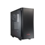 XPG INVADER X MINI, Negro, ATX Torre Media, 3.5incx2, I/O:USB-Cx1, USBx2, HD Audiox1, Resetx1, Powerx1,Ventilador ARGB Invertido: (Topx2, Speratex2), Ventilador:(Rearx1), 2 Años de Garantía