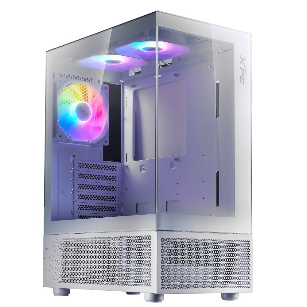 XPG INVADER X MINI, Blanco, ATX Torre Media, 3.5incx2, I/O:USB-Cx1, USBx2, HD Audiox1, Resetx1, Powerx1,Ventilador ARGB Invertido: (Topx2, Speratex2), Ventilador:(Rearx1), 2 Años de Garantía XPG INVADER X MINI, Blanco, ATX Torre Media, 3.5incx2, I/O:USB-Cx1, USBx2, HD Audiox1, Resetx1, Powerx1,Ventilador ARGB Invertido: (Topx2, Speratex2), Ventilador:(Rearx1), 2 Años de Garantía