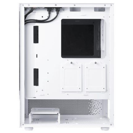 XPG INVADER X MINI, Blanco, ATX Torre Media, 3.5incx2, I/O:USB-Cx1, USBx2, HD Audiox1, Resetx1, Powerx1,Ventilador ARGB Invertido: (Topx2, Speratex2), Ventilador:(Rearx1), 2 Años de Garantía