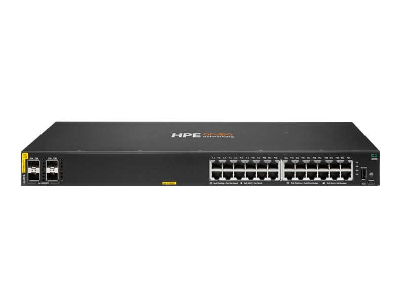 Switch Aruba 6100 24G CL4 4SFP+ Swch Switch Aruba 6100 24G CL4 4SFP+ Swch