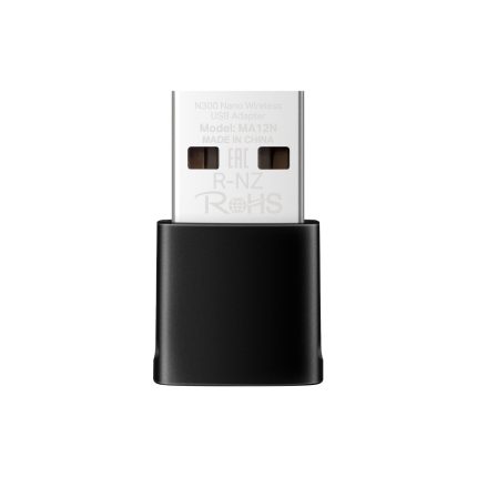 Adaptador de Red Mercusys nano USB inalámbrico N300