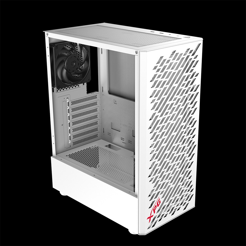 XPG VALOR AIR PLUS, Blanco, ATX Torre Media, 3.5incx2, I/O: USBx2, HD Audiox1, Resetx1, Powerx1, Ventilador ARGB: (Frontalx3, Traserox1), 2 Años Garantía XPG VALOR AIR PLUS, Blanco, ATX Torre Media, 3.5incx2, I/O: USBx2, HD Audiox1, Resetx1, Powerx1, Ventilador ARGB: (Frontalx3, Traserox1), 2 Años Garantía