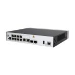 10*GE ports, 2*10GE SFP+ ports, built-in 128 license