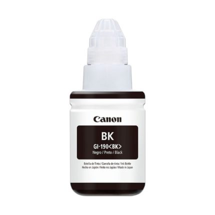 Botella de tinta Canon GI-190 Negro 6.000 paginas