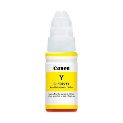 Botella de Tinta Canon GI-190 Amarillo