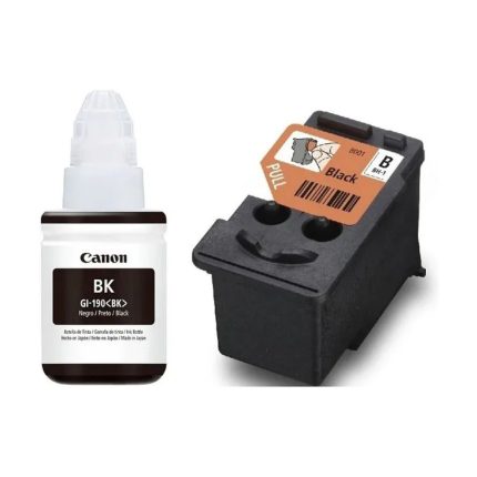 Kit de cabezales Canon BH-1 + Botella GI-190 Negro