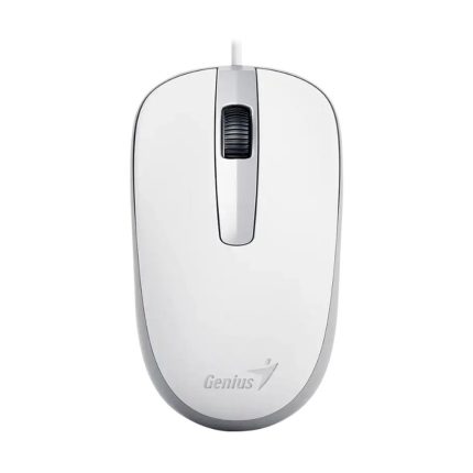 Mouse Alámbrico Genius DX-120 Color Blanco