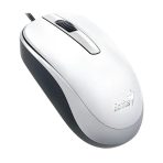 Mouse Alámbrico Genius DX-120 Color Blanco