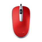 Mouse Alámbrico Genius DX-120 Color Rojo