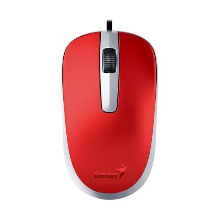 Mouse Alámbrico Genius DX-120 Color Rojo