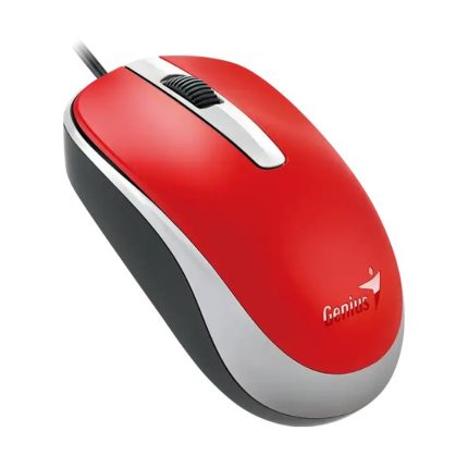 Mouse Alámbrico Genius DX-120 Color Rojo