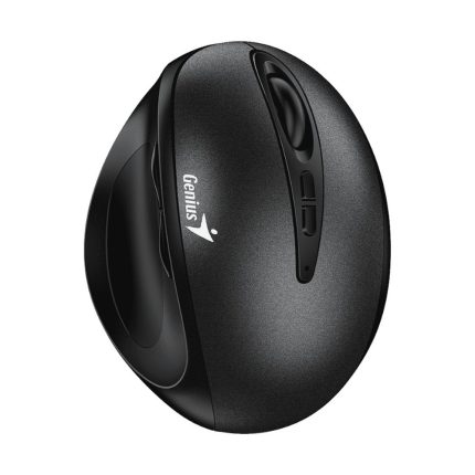 Mouse Inalámbrico Ergonómico Genius Ergo 8300S Color Negro