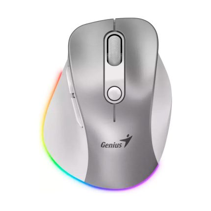 Mouse Genius ERGO 9000S Pro mini Recargable Plata