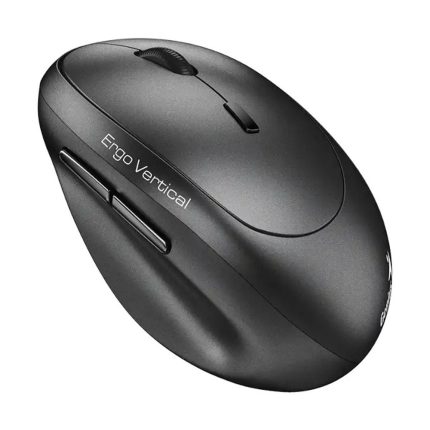 Mouse Inalámbrico Ergonómico Genius Ergo 8350S Color Gris Oscuro