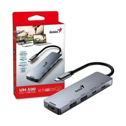 HUB DOCKING STATION CON USB TYPE-C 5 EN 1