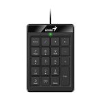 Teclado Alámbrico Numérico Genius NumPad 110 Color Negro