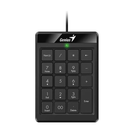 Teclado Alámbrico Numérico Genius NumPad 110 Color Negro