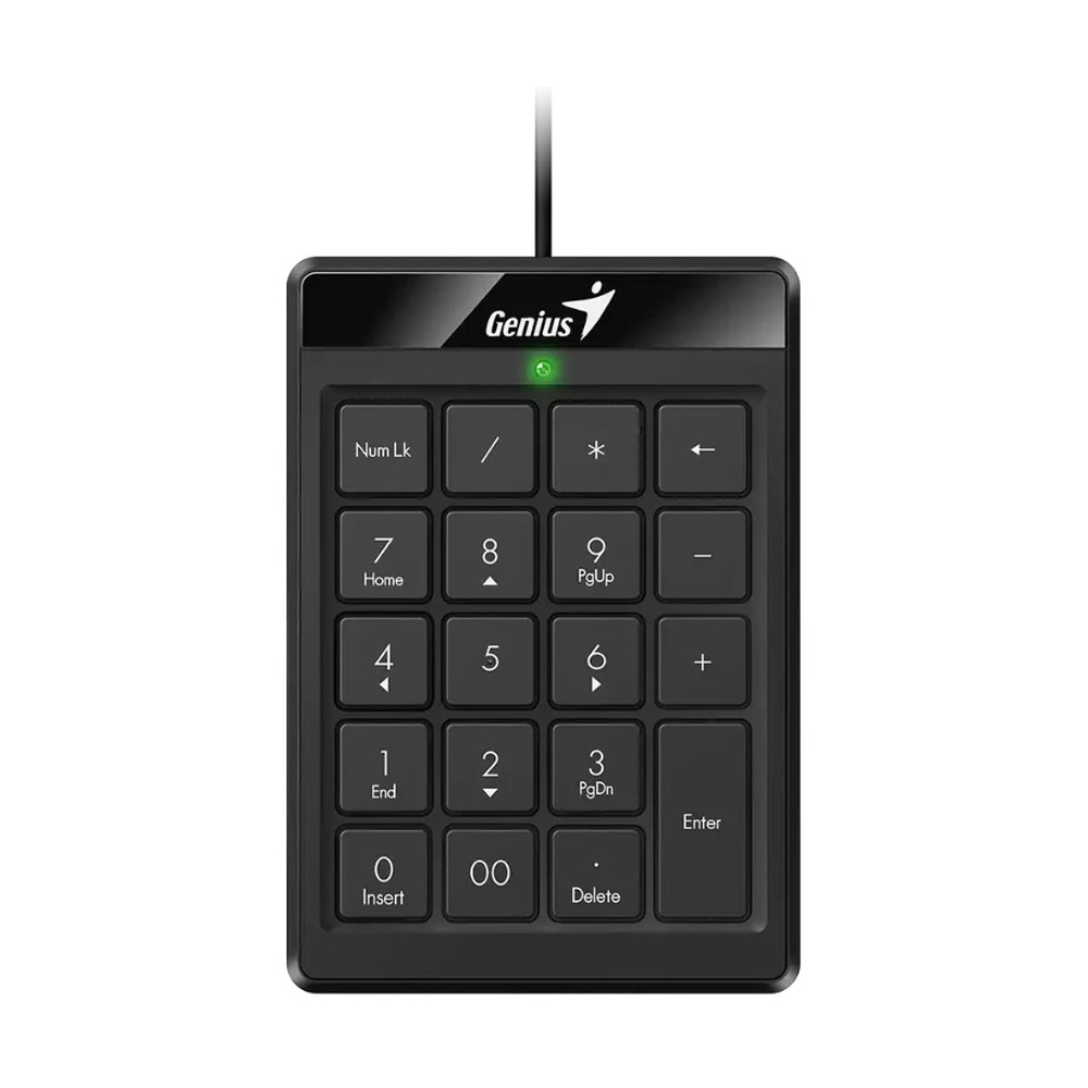 Teclado Alámbrico Numérico Genius NumPad 110 Color Negro Teclado Alámbrico Numérico Genius NumPad 110 Color Negro