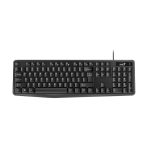Teclado Alámbrico Genius KB-117 Color Negro