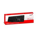Teclado Alámbrico Genius KB-117 Color Negro