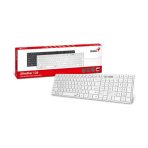 Teclado Alámbrico Genius SlimStar 126 Color Blanco