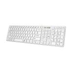 Teclado Alámbrico Genius SlimStar 126 Color Blanco