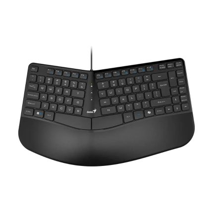 Teclado Alámbrico Ergonómico Genius Ergo KB-700 Color Negro