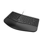 Teclado Alámbrico Ergonómico Genius Ergo KB-700 Color Negro