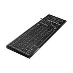 Teclado Alámbrico Genius SlimStar 820 Color Negro