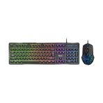 Combo Teclado + Mouse Alámbricos Gamer Genius Scorpion KM-GX3 Color Negro