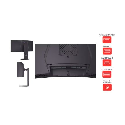Monitor Gamer LG UltraGear 34 Pulgadas WQHD 340Hz Curvo