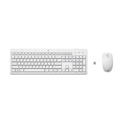 Combo Teclado + Mouse Inalámbricos HP 230 Color Blanco