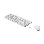 Combo Teclado + Mouse Inalámbricos HP 230 Color Blanco
