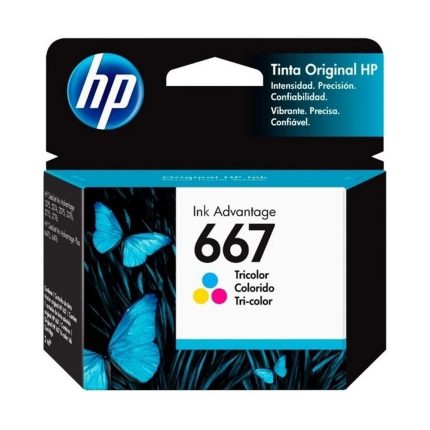Cartucho HP Tricolor 667 Deskjet Ink Advantage