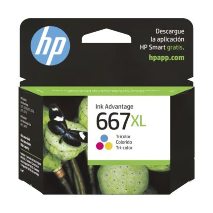 Cartucho HP Tricolor 667XL Deskjet Ink Advantage