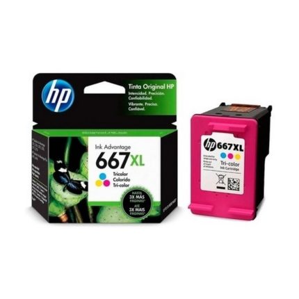 Cartucho HP Tricolor 667XL Deskjet Ink Advantage