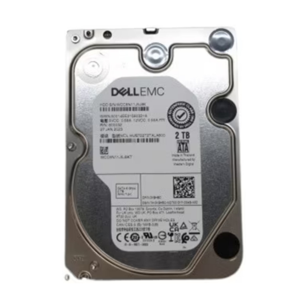 Disco duro para servidor Dell 2TB 7200 RPM 3,5" Disco duro para servidor Dell 2TB 7200 RPM 3,5"