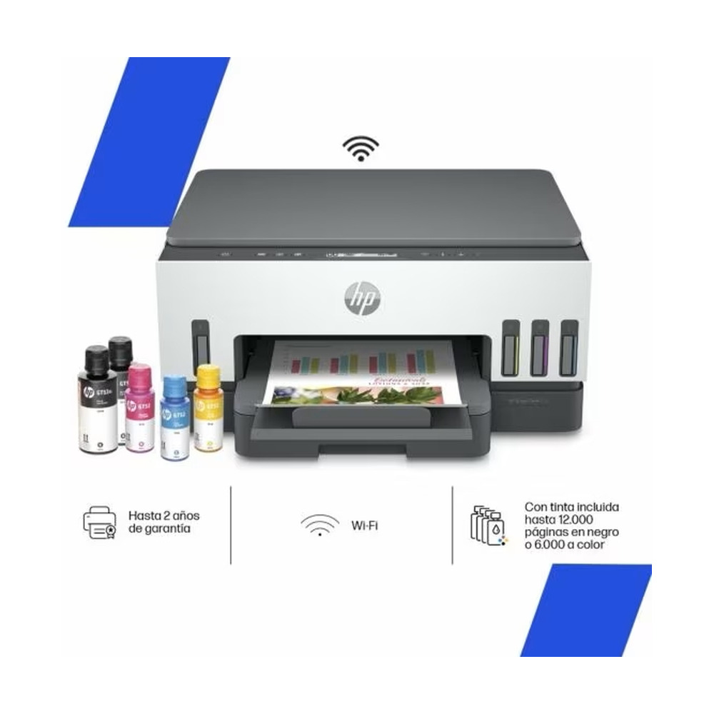 Impresora HP 720/Mulritfun duplex/Wi-fi /Neg 15ppm, color 9ppm/ USB 2.0/Bluetooth Impresora HP 720/Mulritfun duplex/Wi-fi /Neg 15ppm, color 9ppm/ USB 2.0/Bluetooth