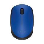 MOUSE M170 Logitech Inalámbrico Receptor USB Compatible Win-Mac Duración Batería Hasta 12 Meses Garantía 1Año-AZUL