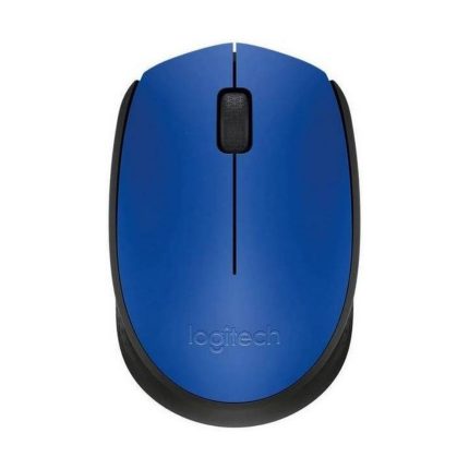 MOUSE M170 Logitech Inalámbrico Receptor USB Compatible Win-Mac Duración Batería Hasta 12 Meses Garantía 1Año-AZUL