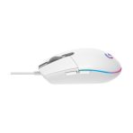 Mouse Alámbrico Gamer Logitech G203 Color Blanco