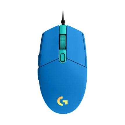 Mouse Alámbrico Gamer Logitech G203 Color Azul