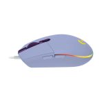 Mouse Alámbrico Gamer Logitech G203 Color Lila