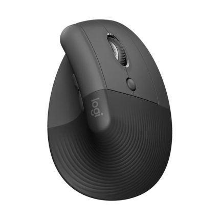 Mouse Inalámbrico Ergonómico Logitech Lift Color Grafito