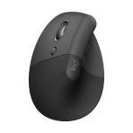 Mouse Inalámbrico Ergonómico Logitech Lift Left Color Grafito