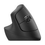 Mouse Inalámbrico Ergonómico Logitech Lift Left Color Grafito