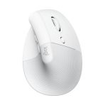 Mouse Inalámbrico Ergonómico Logitech Lift Color Blanco